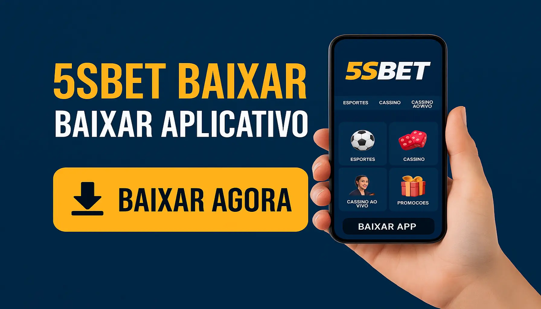Baixar o 5SBET Cassino App