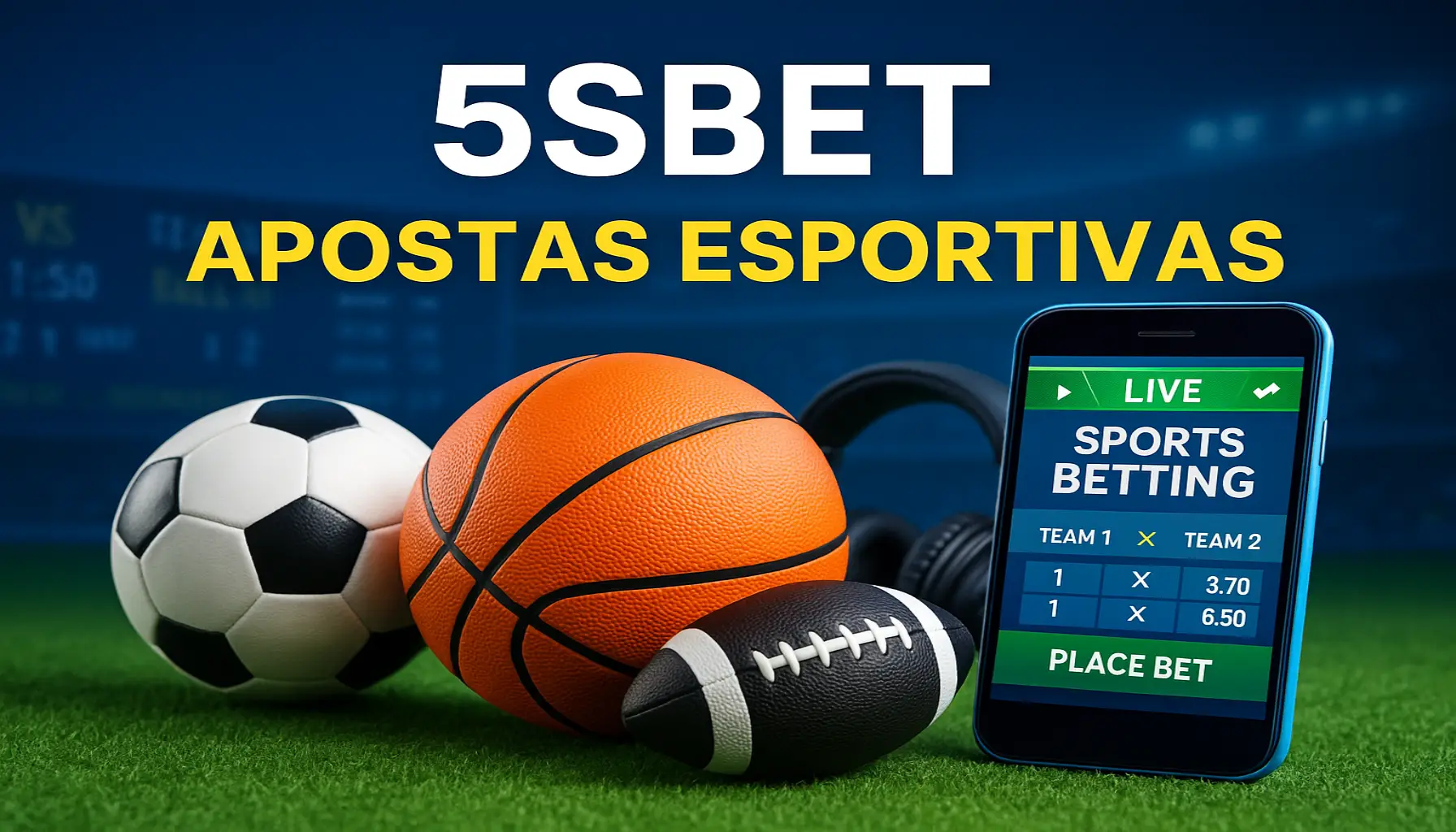 Aposte em apostas esportivas no cassino online 5SBET