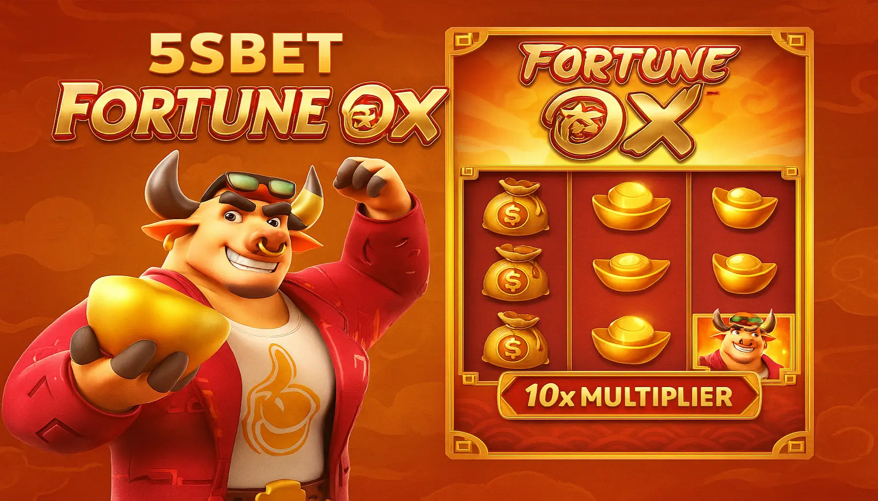 Fortune Ox no 5SBET - Aposte Agora e Reivindique Seus Ganhos