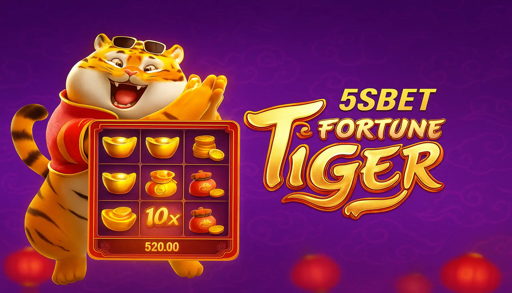 Fortune Tiger é um jogo imperdível no 5SBET Casino