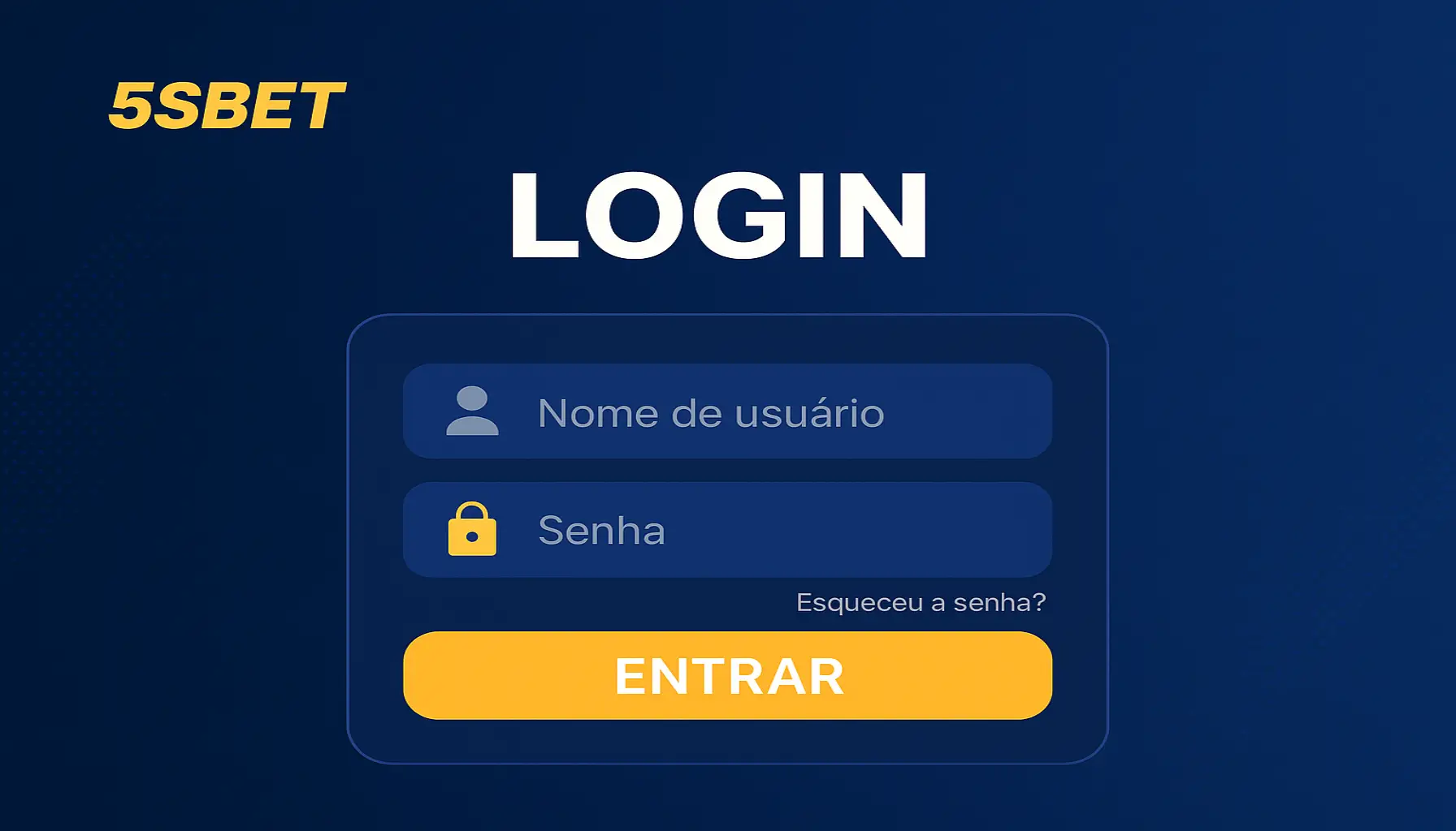 Login no Cassino 5SBET