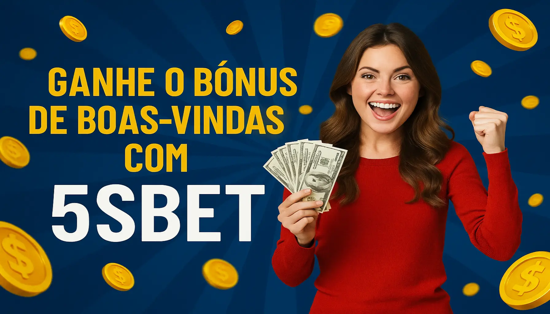 Criar uma nova Conta no plataforma 5SBET